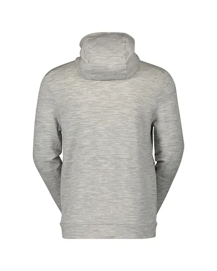 Sweat à capuche Homme COMMUTER MERINO HOODY Gris