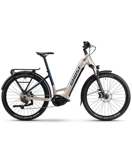 VTT électrique semi rigide Unisexe E-TERU UNIVERSAL EQ LOW Gris/Bleu