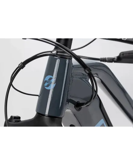 VTT électrique semi rigide Unisexe E-TERU MID Gris/Bleu