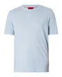 T-shirt col rond Homme DERO222 Bleu Clair