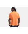 T-Shirt Homme UA TECH TEXTURED SS Orange