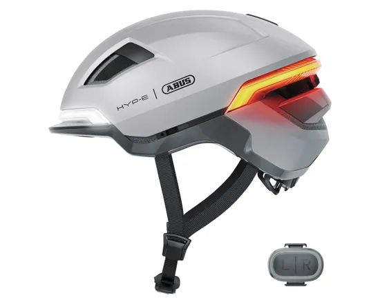 Casque loisir/urbain Unisexe HYP-E Argent Brillant