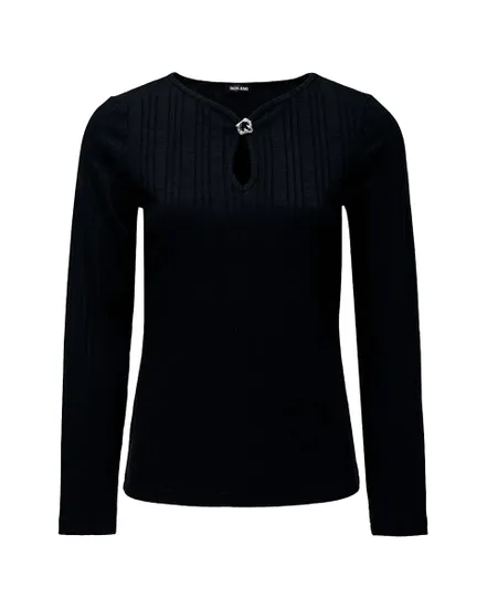 Pull Femme Manches Longues Boutonné