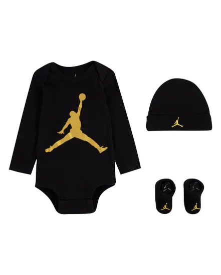 Ensemble 3 pièces Bébé JHN L/S JUMPMAN Noir