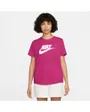 T-shirt manches courtes Femme W NSW TEE ESSNTL ICN FTRA Rose