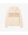 Sweat zip à capuche Homme COLOR BLOCK Beige