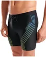 Short de bain Homme MEN S SWIM MID JAMMER GRAPHIC Noir