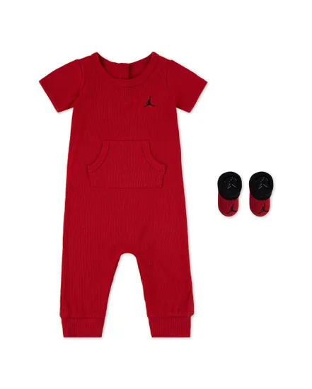 Combinaison Bébé JHN JORDAN ESST SS COVERALL Rouge