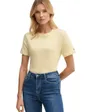 T-Shirt Femme Logo Tommy Hilfiger Col Rond