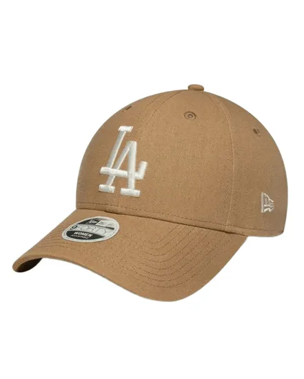 Casquette Femme Linen 9FORTY Los Angeles Dodgers Camel