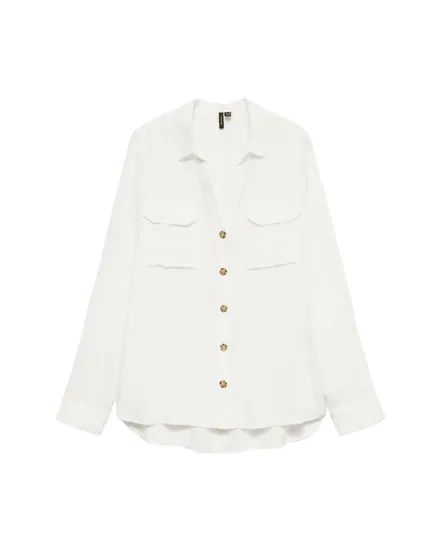 Chemise Femme VMBUMPY Manches Longues Tissé Noos