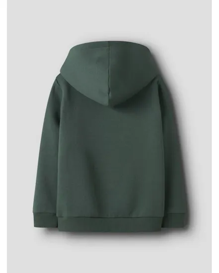 Sweat à capuche Enfant NKMNOLE LS SWE WH BRU PS Vert