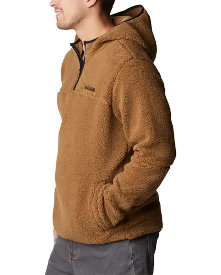 POLAIRE RUGGED RIDGE III SHERPA PULLOVER HOODIE HOMME MARRON