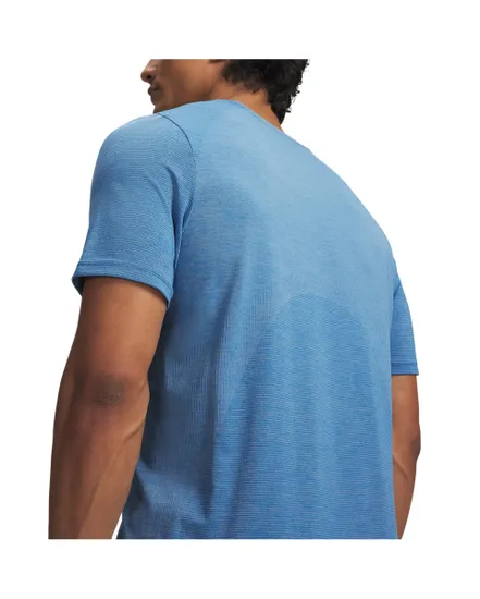 T-shirt Homme VANISH SEAMLESS SS Bleu