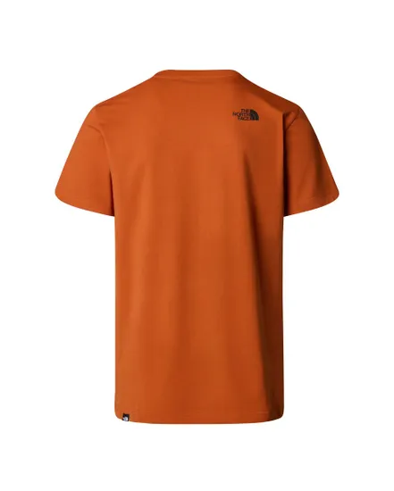 T-shirt Homme M S/S SIMPLE DOME TEE Orange