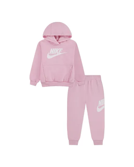Ensemble de survetement Bébé NKN CLUB FLEECE SET Rose