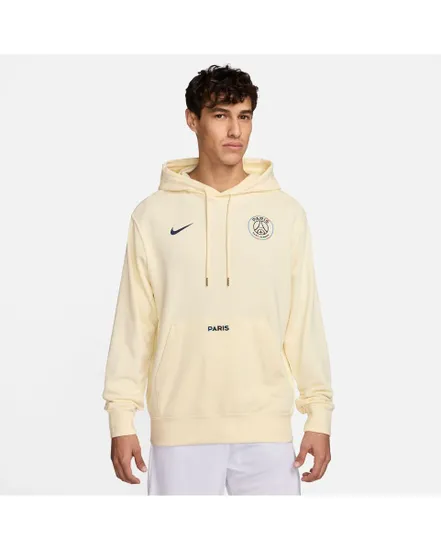 Sweat à capuche Homme PSG M NSW CLUB HDY PO FT UP GX Beige