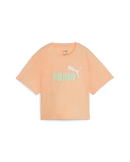 T-shirt Enfant G GIRLSLOG CROP TEE Orange