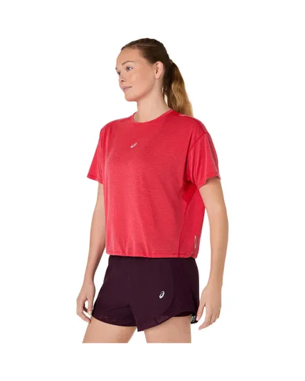 T-shirt Femme NAGINO RUN SS TOP Rouge