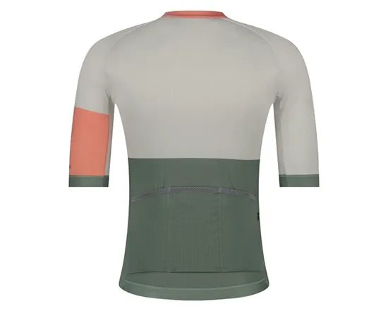 Maillot manches courtes Homme VELOCE Vert Métallisé