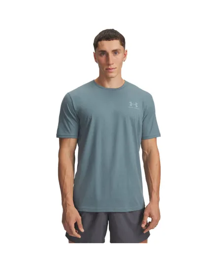 T-shirt Homme UA M SPORTSTYLE LC SS Bleu