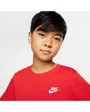 T-shirt manches courtes Enfant plus âgé B NSW TEE EMB FUTURA Rouge