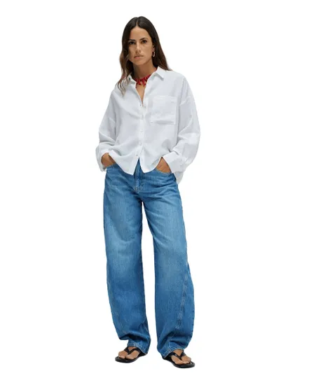 Chemise Femme Oversize Basic Shirt