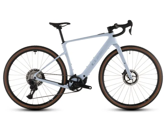 Vélo de gravel électrique NUROAD HYBRID C:62 SLX 400X Bleu Glacier
