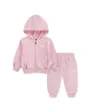 Ensemble de survetement Bébé NKN LBR FT FZ CLUB SET Rose