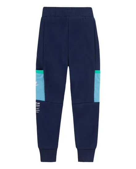 Pantalon extensible Garçon B NSW PAINT YF FT PANT Bleu