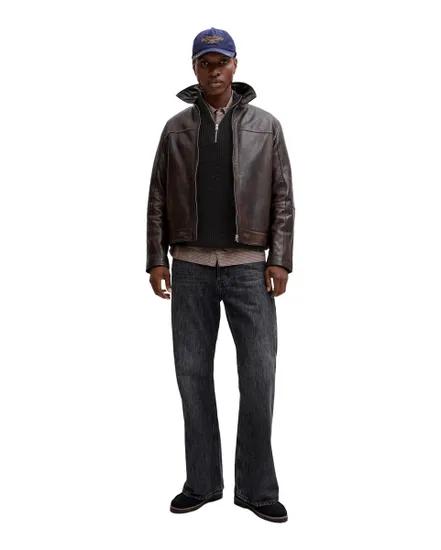Pull Tricoté Homme Jorbleecker Demi Zip BF