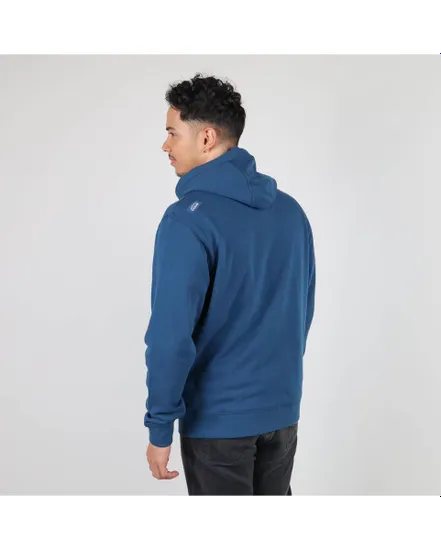 SWEAT CAPUCHE ZIPPE ESSENTIEL Homme Bleu