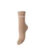 Chaussettes Femme SEBBY LONG GLITTER STATEMENT SOCK Beige