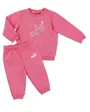 SURVETEMENT BB  MN ESS+ CRW JOGR FL ENFANT ROSE