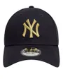 Casquette Unisexe New York Yankees Metallic 9FORTY