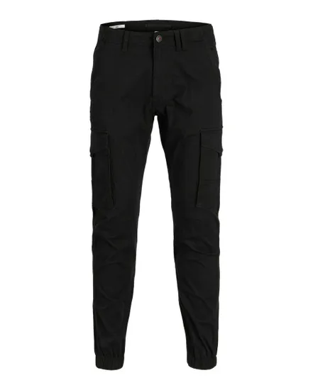 Pantalon cargo Homme JPSTPAUL JJFLAKE CARGO NOOS Noir