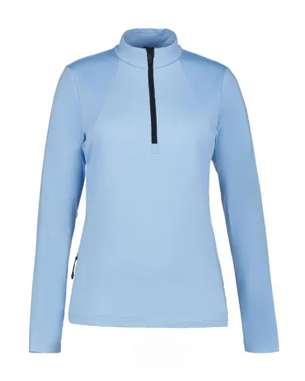 Haut col zip Femme MERISAARI Bleu