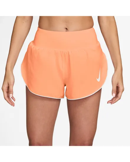 Short Femme W NK TEMPO FLW SWSH MR DF SHRT Orange