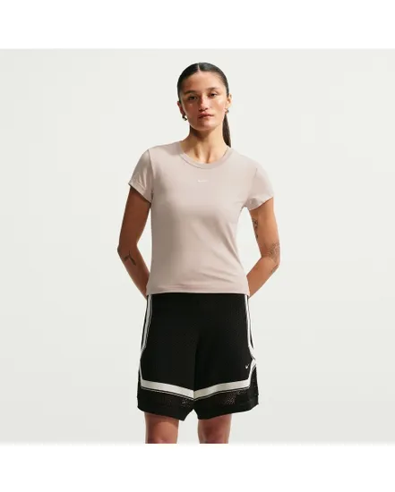T-shirt Femme W NSW NK CHLL KNT MD CRP Beige