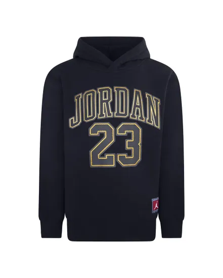 Sweat à capuche Enfant plus agé JDN JORDAN HBR FLC PO HOODIE Noir