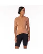 Maillot manches courtes Femme GRAVEL MERINO Rose Beige/Orange