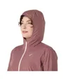 Veste à capuche Femme ASICS CORE JACKET Rouge