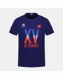 T-shirt Enfant FFR FANWEAR TEE SS N2 Bleu