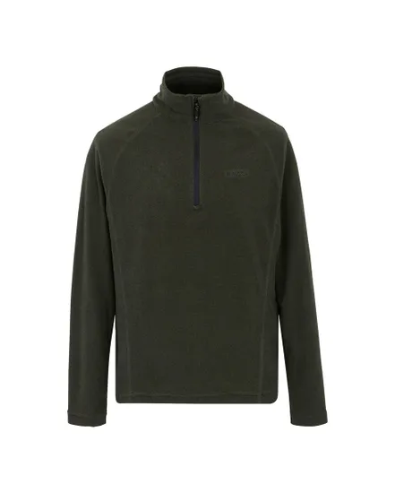 Polaire col zip Homme MONTES Vert