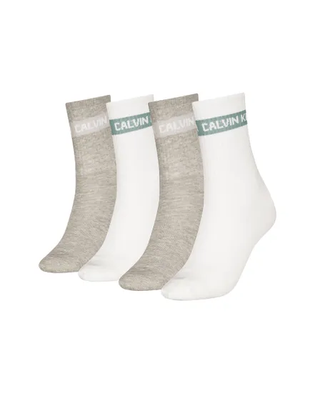 Chaussettes Femme Lot 4 Paires Coffret Calvin Klein