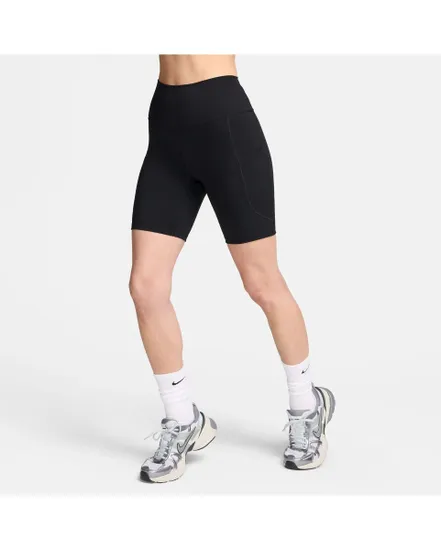 Cycliste Femme W NK DF ONE HR 8IN PKT SHORT Noir