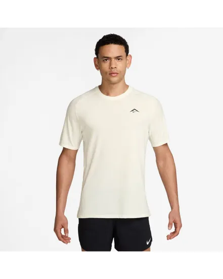 T-shirt Homme M NK DFADV SOLAR CHASE SS Beige