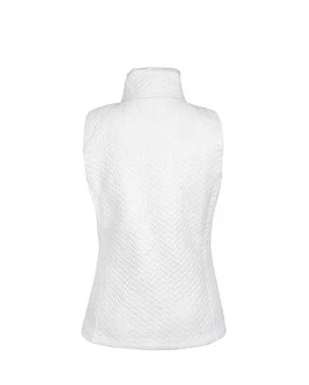 Polaire sans manche Femme VESTE SANS MANCHE DOUDOUNE REVERSIBLE F Blanc