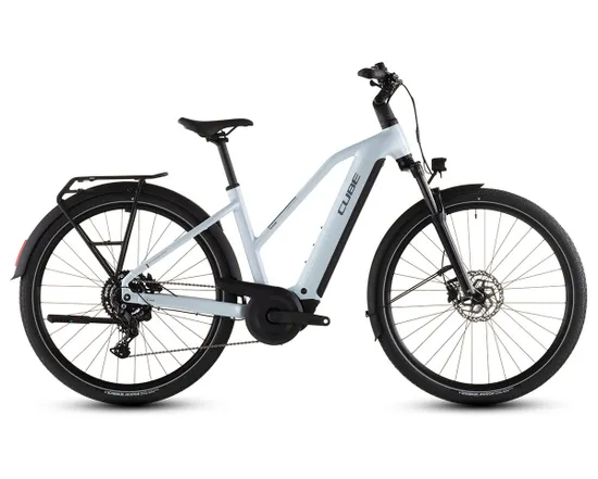 Vélo trekking électrique TOURING HYBRID ONE 600 Bleu Glacier