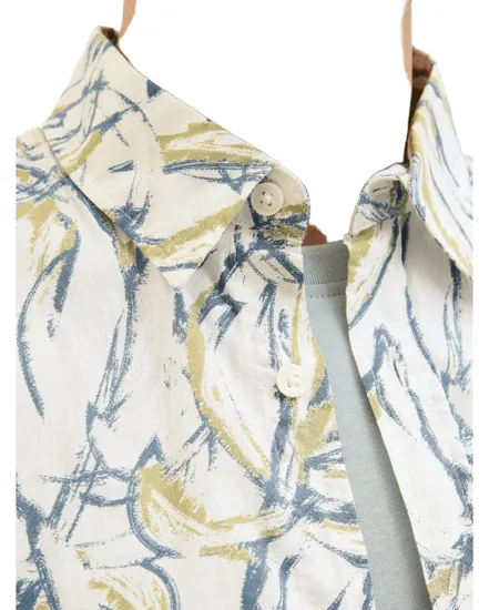 Chemise Homme Jorjoshua Split Aop Shirt Ss